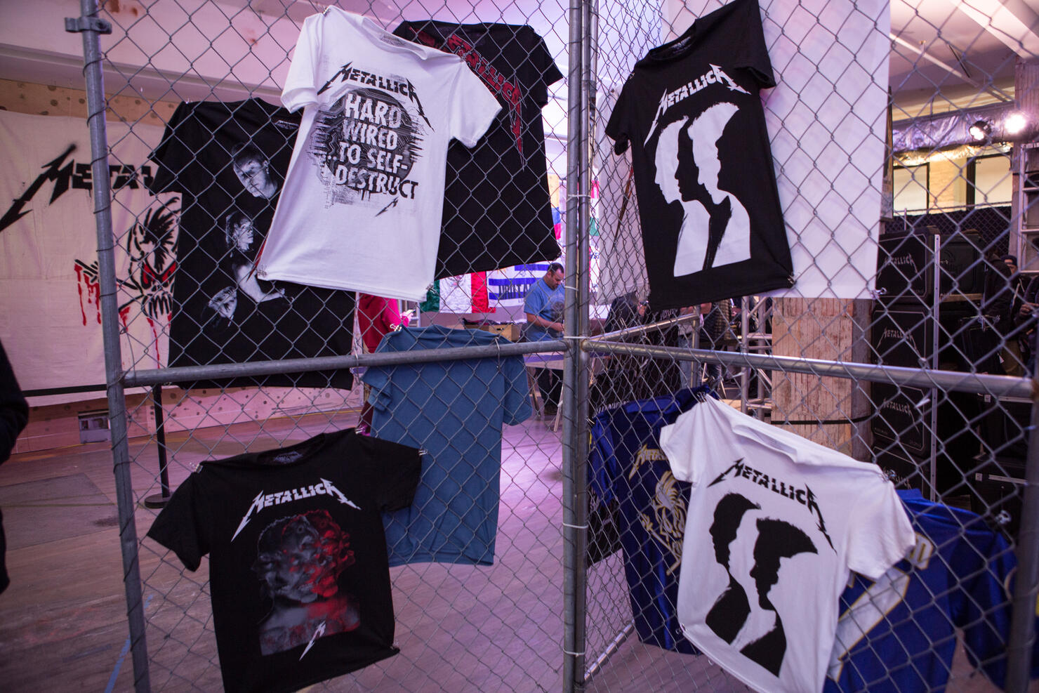 Metallica Pop Up Shop, NYC 