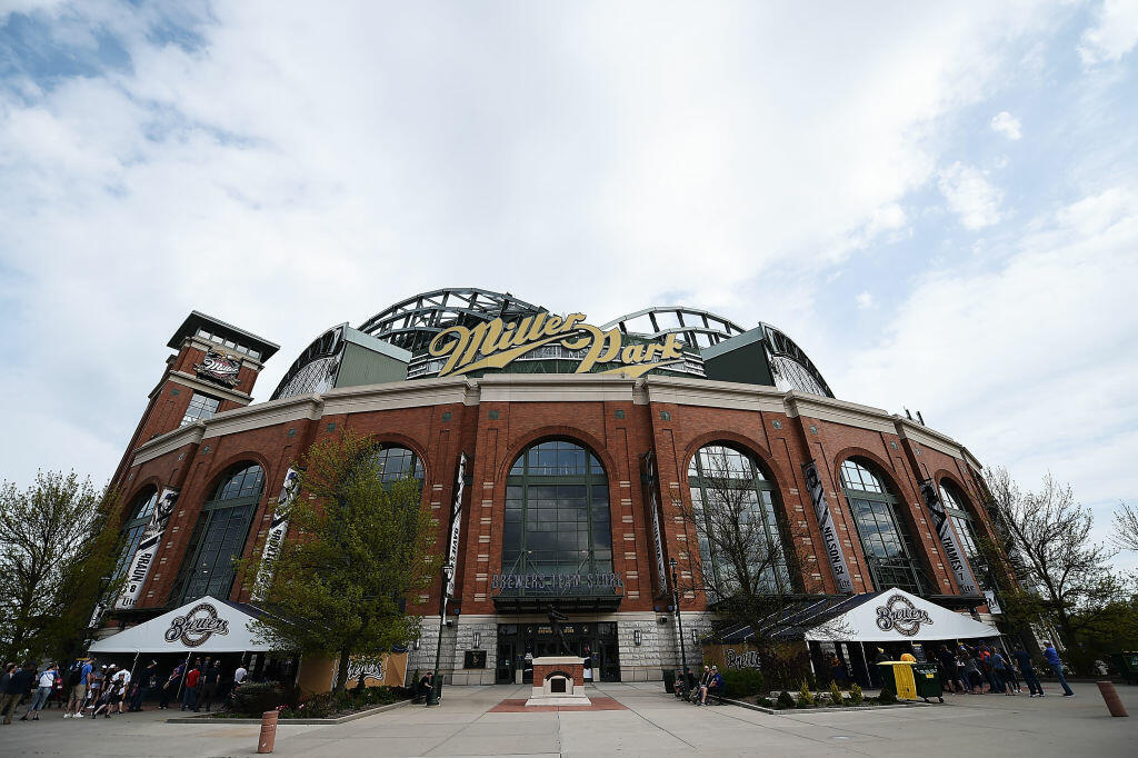 MILWAUKEE, WI - MAY 13:  A general view of Miller Park prior to a game between the Milwaukee Brewers and the New York Mets on May 13, 2017 in Milwaukee, Wisconsin.  (Photo by Stacy Revere/Getty Images)