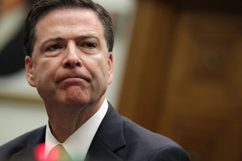 WASHINGTON, DC - JUNE 11:  FBI Director James Comey testifies during a hearing before the House Judiciary Committee June 11, 2014 on Capitol Hill in Washington, DC. The committee held a hearing on 