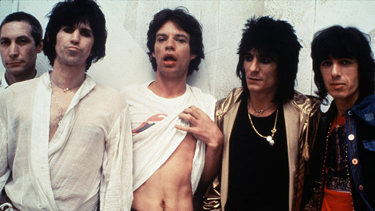 Our photo database didn't have any pictures of kidney stones, so imagine the Rolling Stones as tiny jagged pieces of crystal tearing up your insides. 