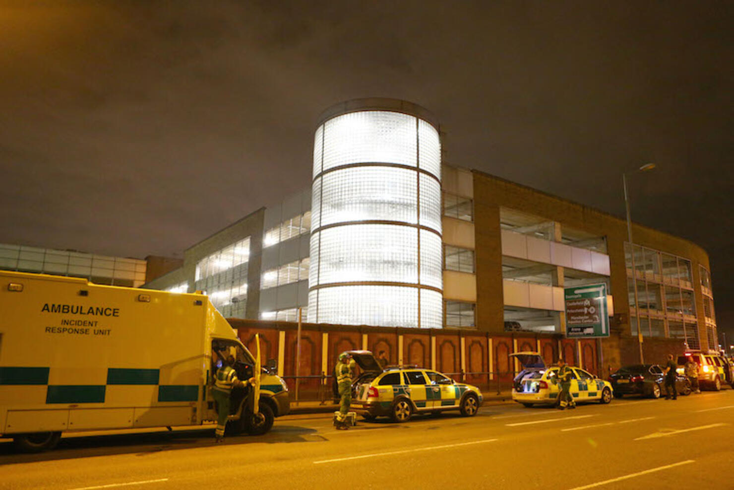 Police Respond To  An Incident At Manchester Arena