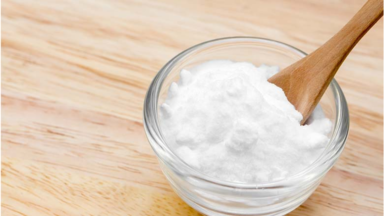 Baking soda or Sodium bicarbonate