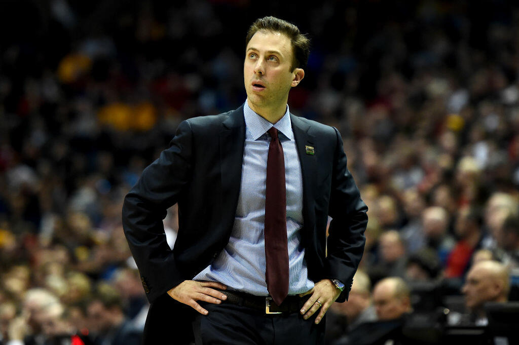MILWAUKEE, WI - MARCH 16:  Head coach Richard Pitino of the Minnesota Golden Gophers reacts in the first half against the Middle Tennessee Blue Raiders during the first round of the 2017 NCAA Men's Basketball Tournament at BMO Harris Bradley Center on March 16, 2017 in Milwaukee, Wisconsin. (Photo by Stacy Revere/Getty Images)