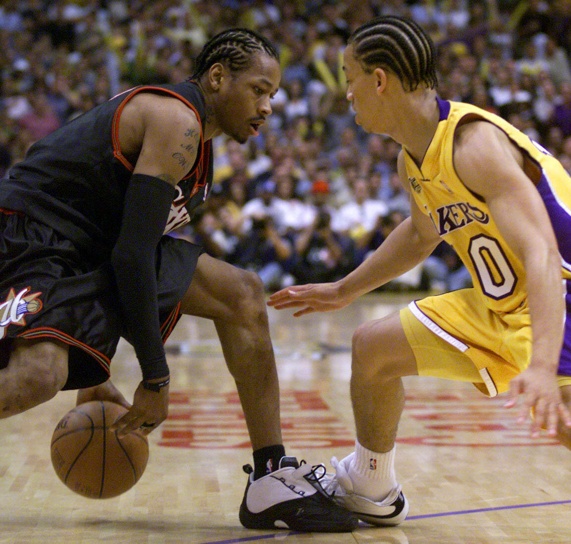 theScore on Instagram: Tyronn Lue doesn't see the hype behind the iconic Allen  Iverson step-over.😅