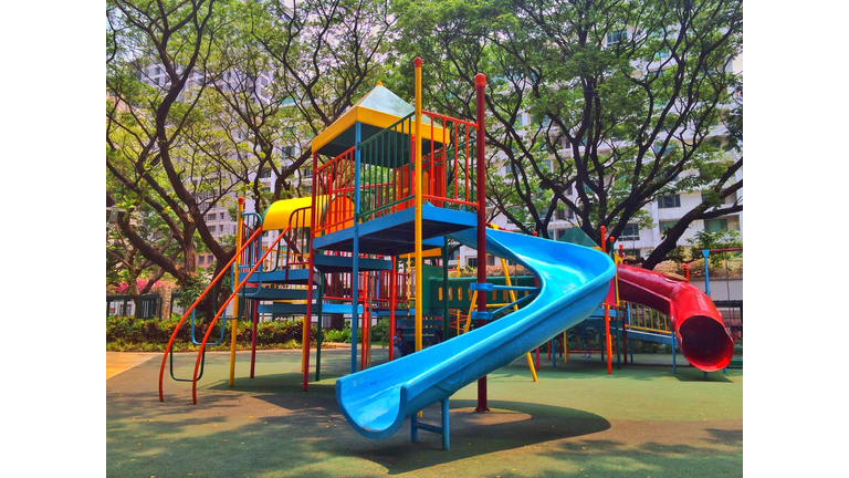 Playground Against Trees