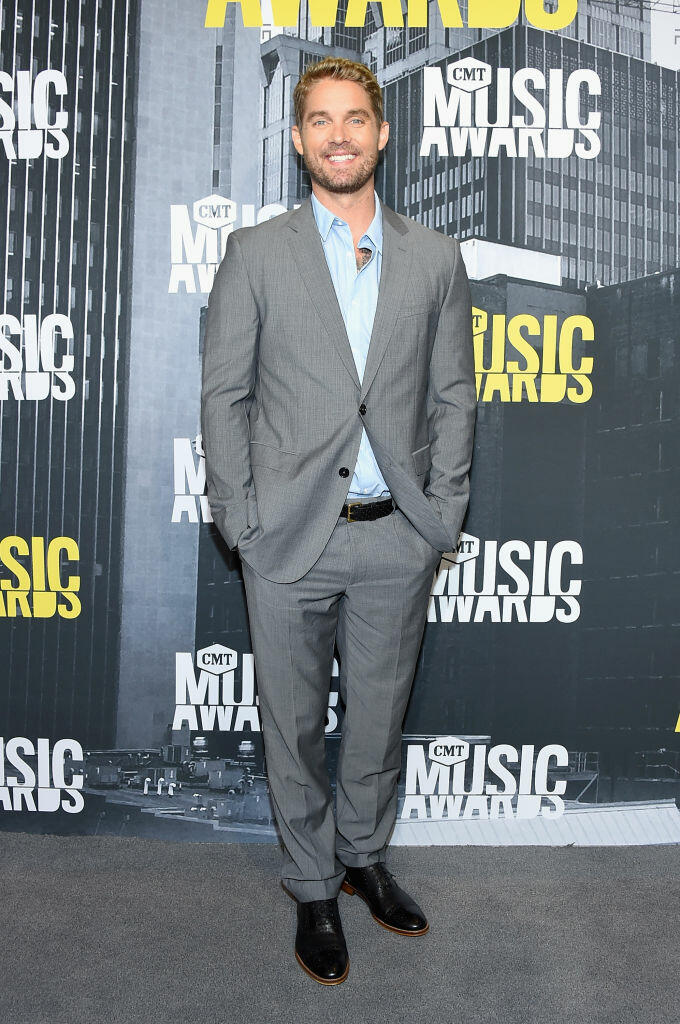 NASHVILLE, TN - JUNE 07:  Singer-songwriter Brett Young attends the 2017 CMT Music Awards at the Music City Center on June 7, 2017 in Nashville, Tennessee.  (Photo by Michael Loccisano/Getty Images For CMT)
