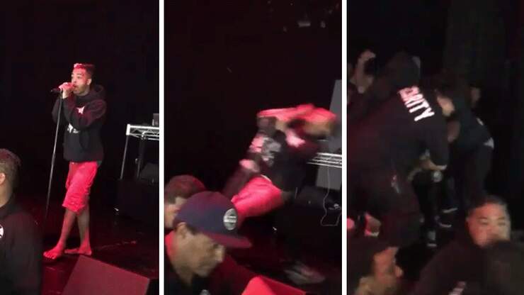 Chaos Erupts After XXXTentacion Is Knocked Out On Stage 