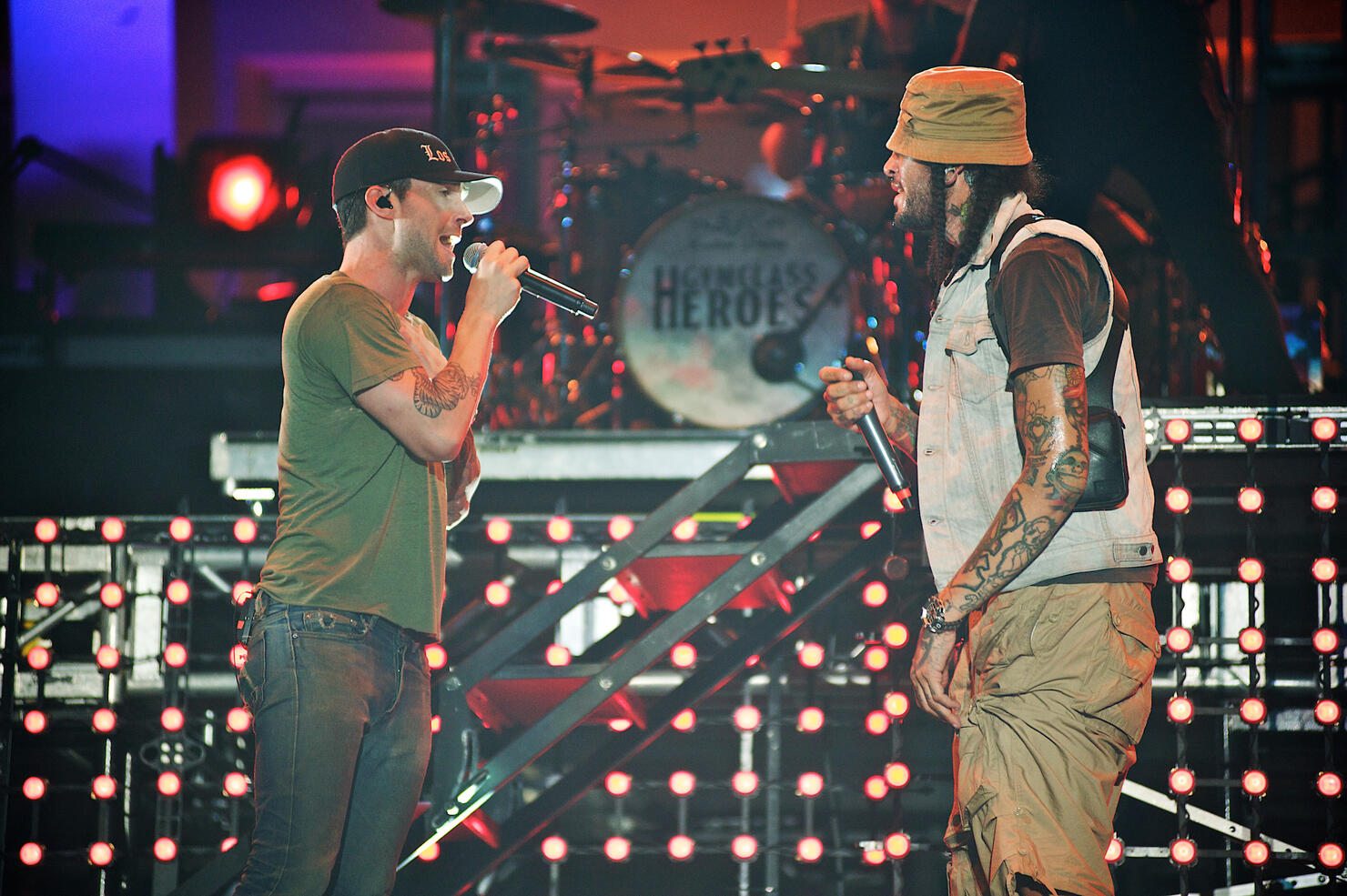2012: Adam Levine and Gym Class Heroes