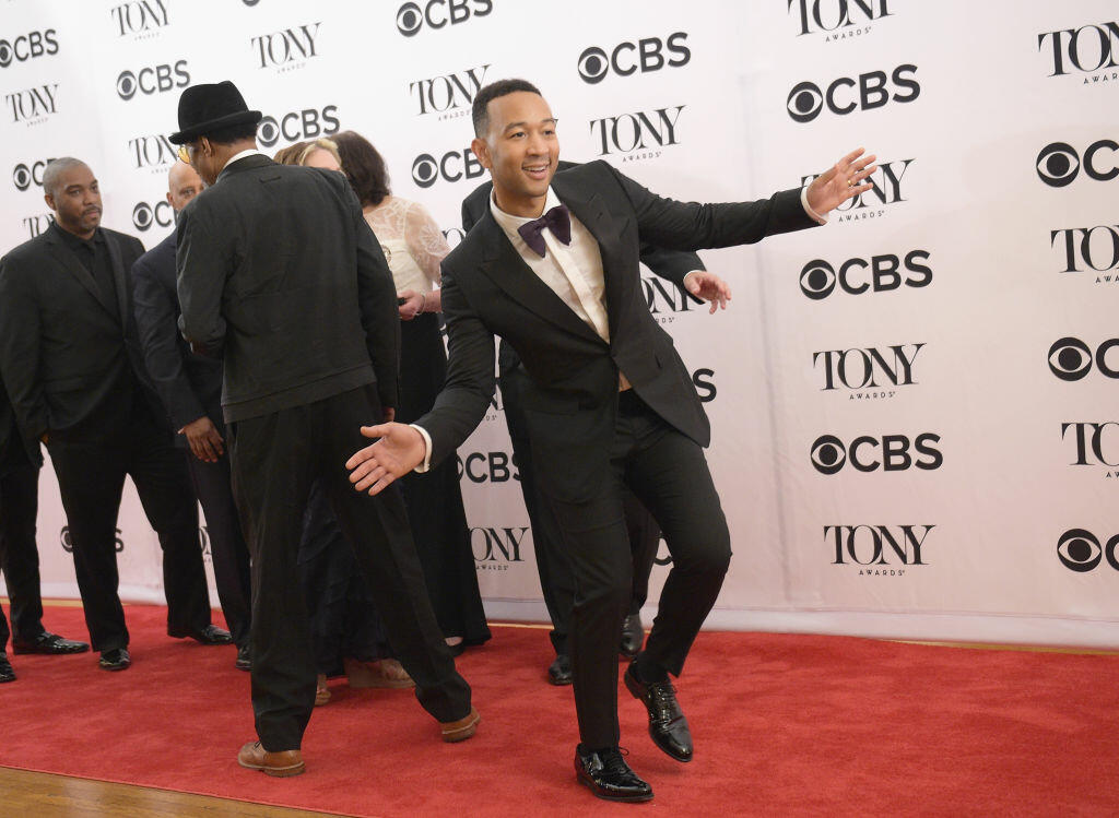 NEW YORK, NY - JUNE 11:  John Legend poses in the press room during the 2017 Tony Awards at 3 West Club on June 11, 2017 in New York City.  (Photo by Jason Kempin/Getty Images for Tony Awards Productions)