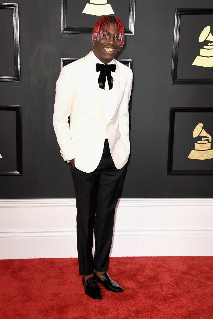 LOS ANGELES, CA - FEBRUARY 12:  Recording artist Lil Yachty attends The 59th GRAMMY Awards at STAPLES Center on February 12, 2017 in Los Angeles, California.  (Photo by Frazer Harrison/Getty Images)