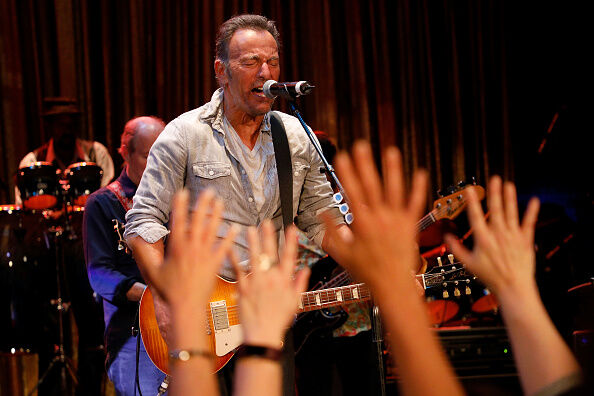 Bruce Springsteen In Concert - Asbury Park, New Jersey