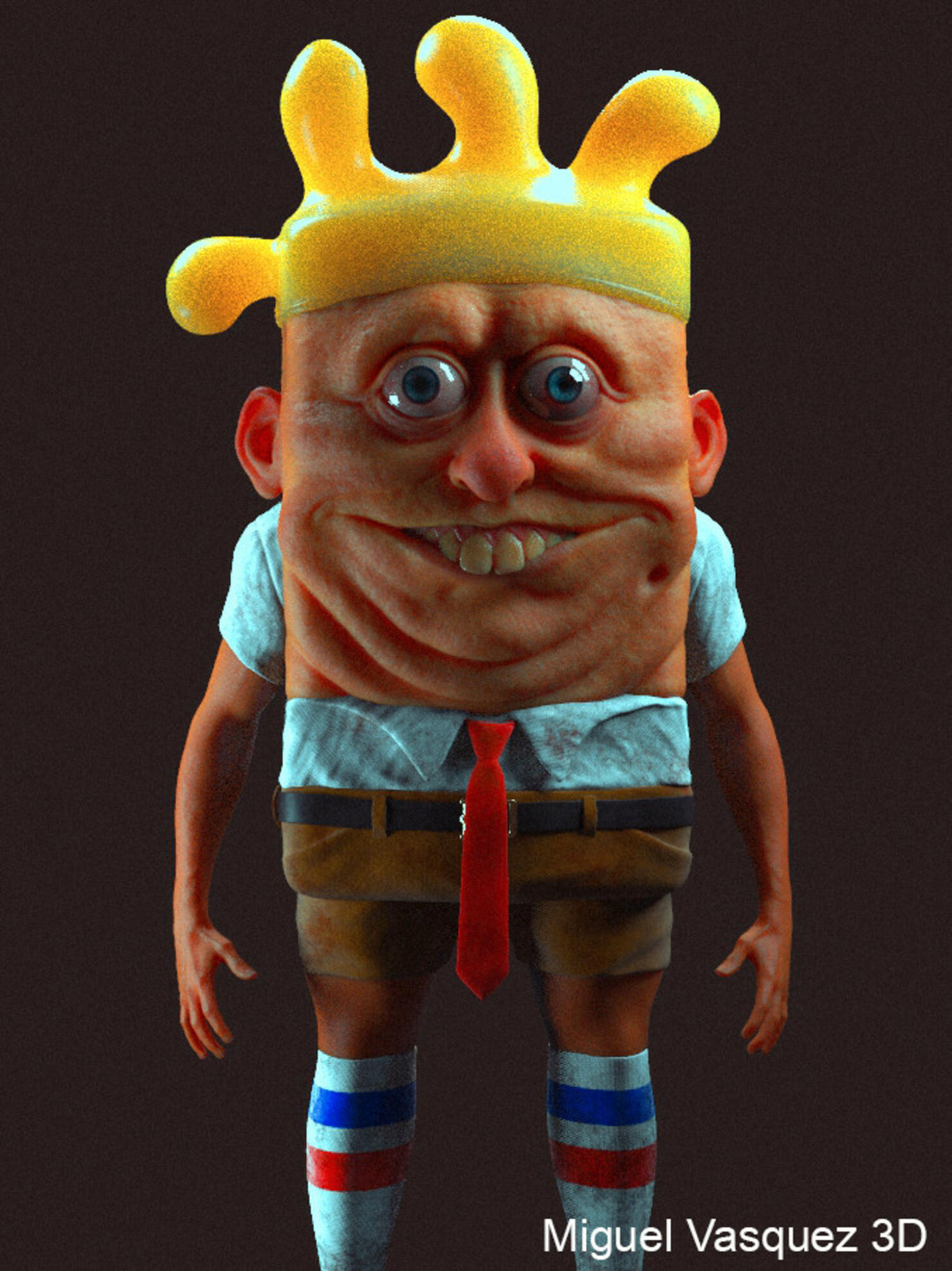 Artist's Renderings Of SpongeBob Characters As Humans Will Haunt You ...