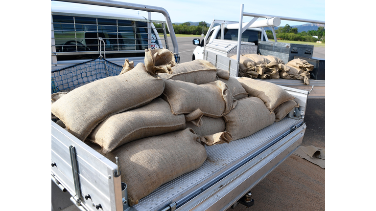 Townsville Residents Prepare For Cyclone Debbie To Reach Queensland