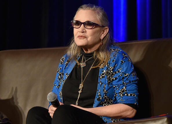 ROSEMONT, IL - AUGUST 21:  Actress Carrie Fisher speaks onstage during Wizard World Comic Con Chicago 2016 - Day 4 at Donald E. Stephens Convention Center on August 21, 2016 in Rosemont, Illinois.  (Photo by Daniel Boczarski/Getty Images for Wizard World)