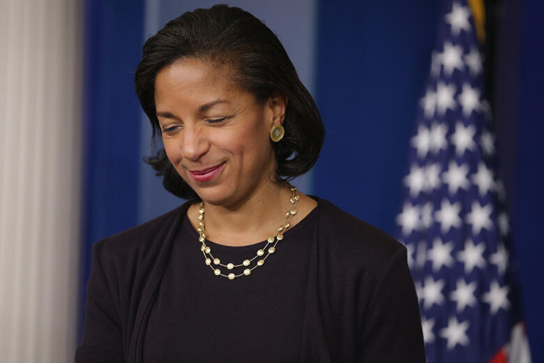 National Security Advisor Susan Rice Holds Briefing On Obama's Trip To Asia