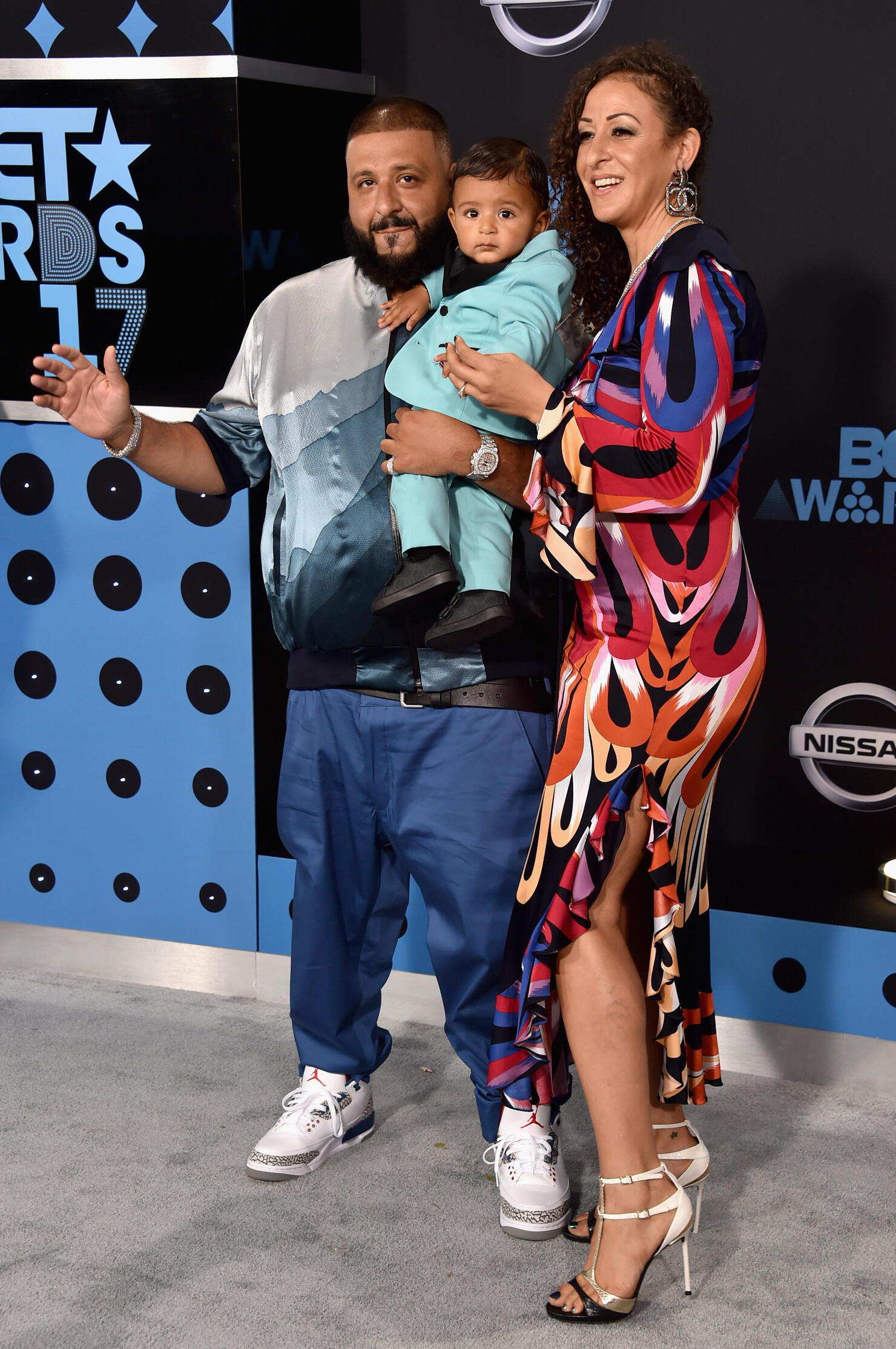 DJ Khaled, Asahd, and Nicole Tuck