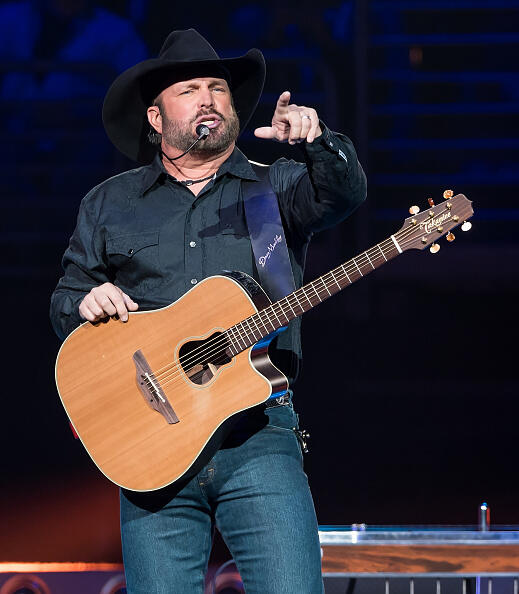 PHILADELPHIA, PA - MARCH 24:  Singer-songwriter Garth Brooks performs during The Garth Brooks World Tour with Trisha Yearwood at Wells Fargo Center on March 24, 2017 in Philadelphia, Pennsylvania. Garth Brooks returns to Philadelphia for the first time in 19 years.  (Photo by Gilbert Carrasquillo/Getty Images)