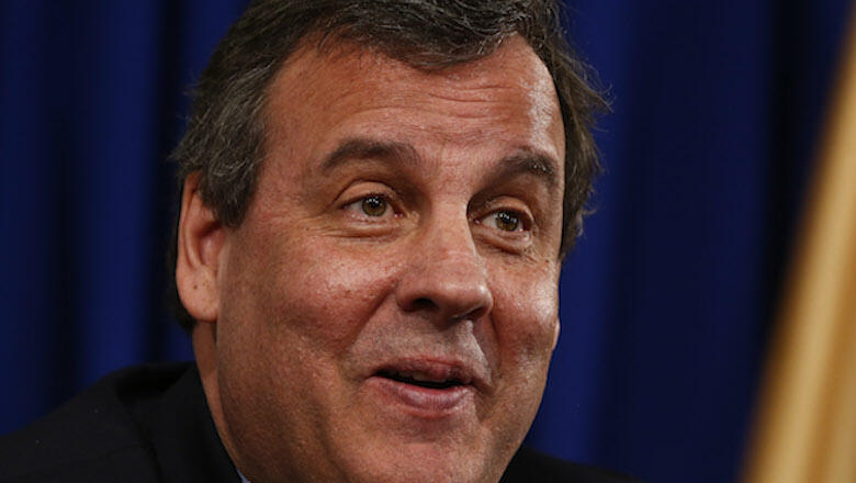 TRENTON, NJ - MARCH 3:   New Jersey Gov. Chris Christie fields questions at a wide-ranging news conference, March 3, 2016 at the Statehouse in Trenton, New Jersey. Christie defended his endorsement of Donald Trump for president amid calls for him to resig