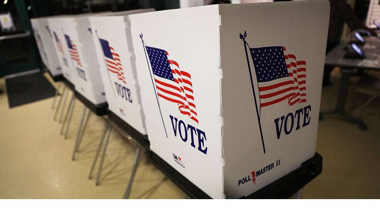 Voting booth