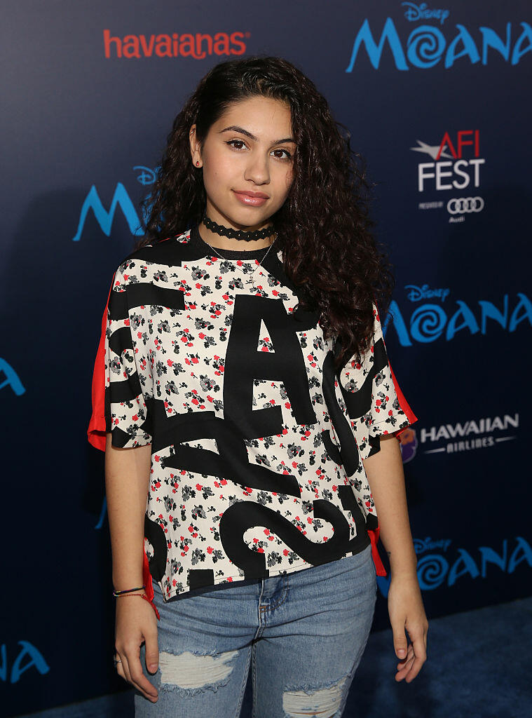 HOLLYWOOD, CA - NOVEMBER 14:  Singer Alessia Cara attends The World Premiere of DisneyÂs 