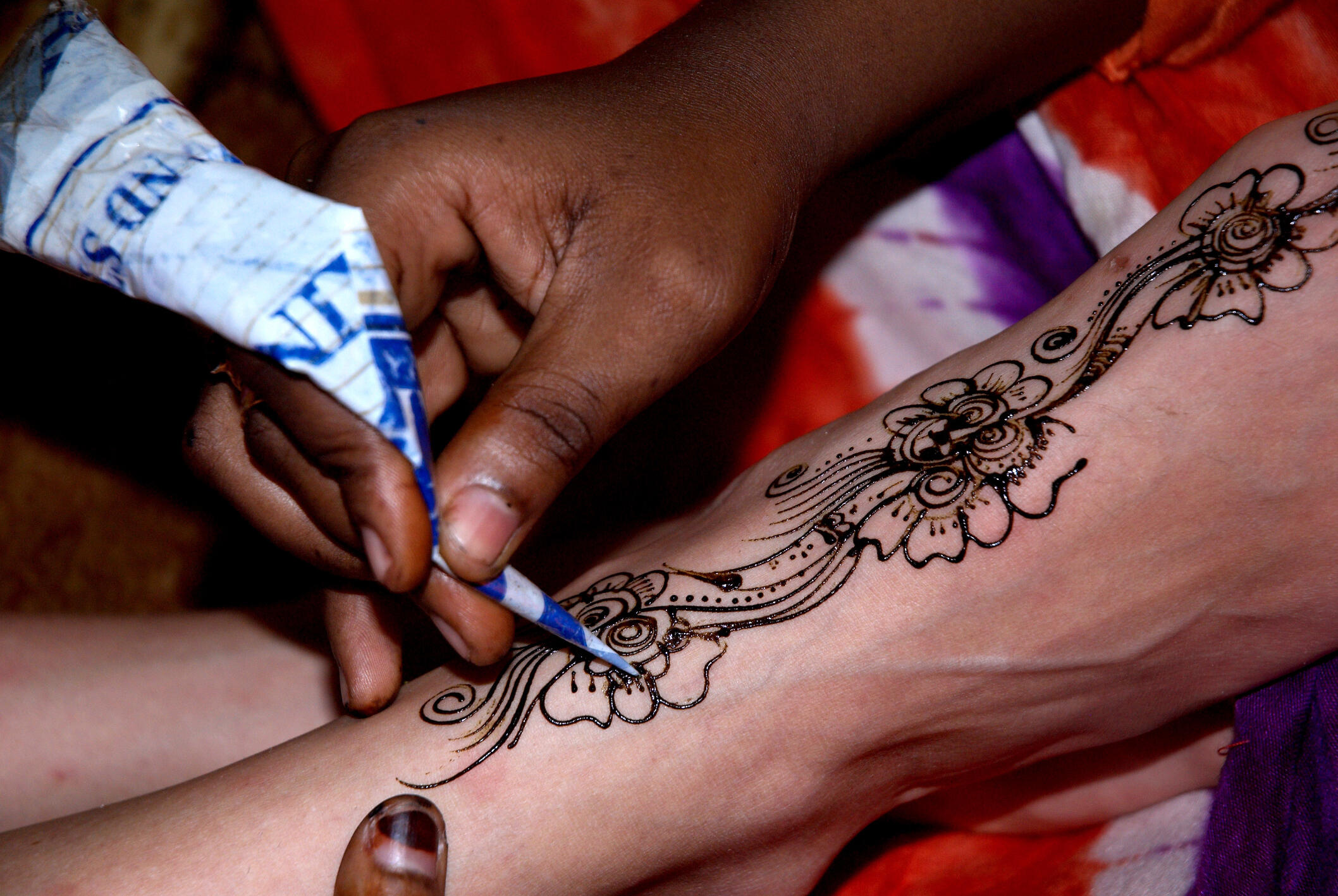 Beware Temporary Henna Tattoos Can Become Permanent IHeartRadio   596641f542bf67dc6d46460f