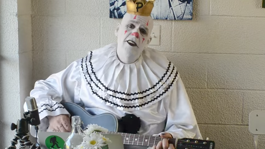 Depressed 7ft Clown Sings Pink Floyd's 