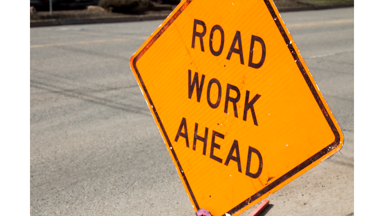 Road Work Construction Sign Getty RF