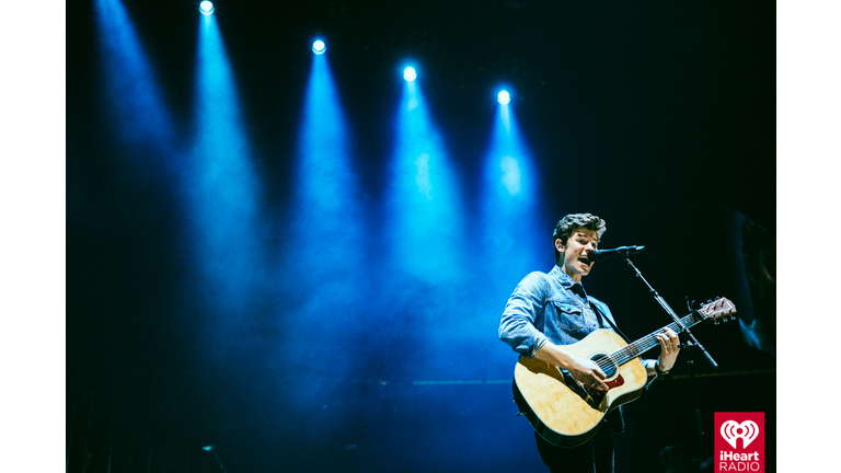 Shawn Mendes performs during the Illuminate World Tour