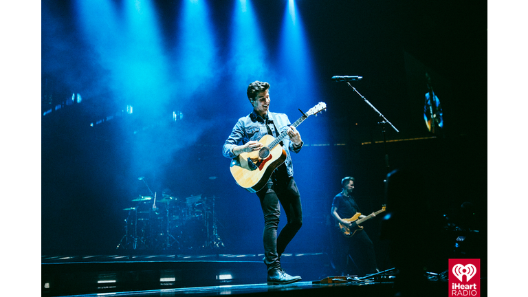 Shawn Mendes performs during the Illuminate World Tour