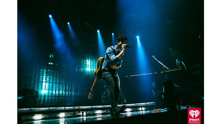 Shawn Mendes performs during the Illuminate World Tour