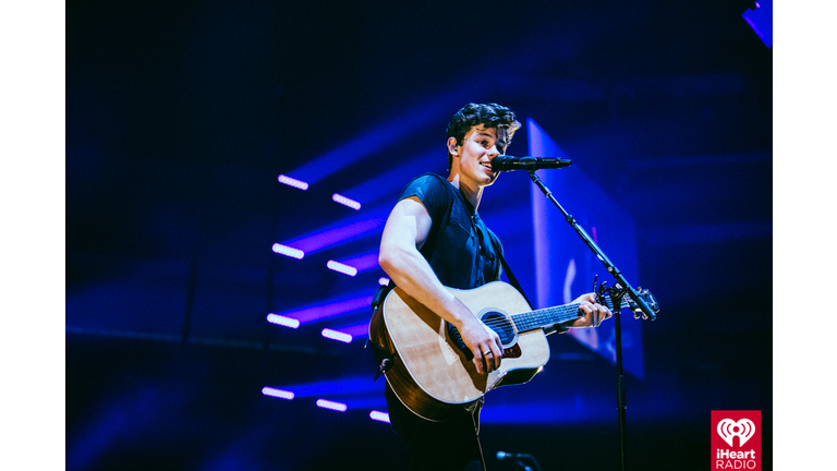 Shawn Mendes performs during the Illuminate World Tour