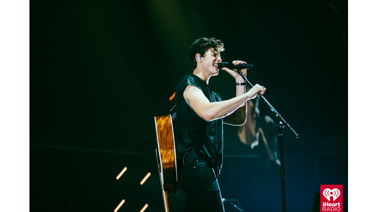 Shawn Mendes performs during the Illuminate World Tour