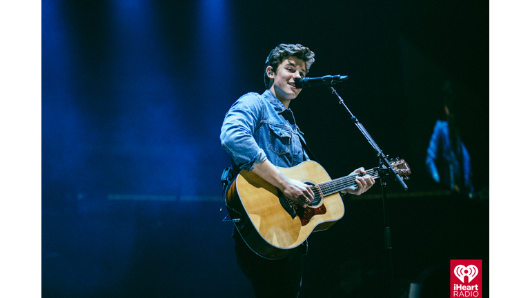 Shawn Mendes performs during the Illuminate World Tour