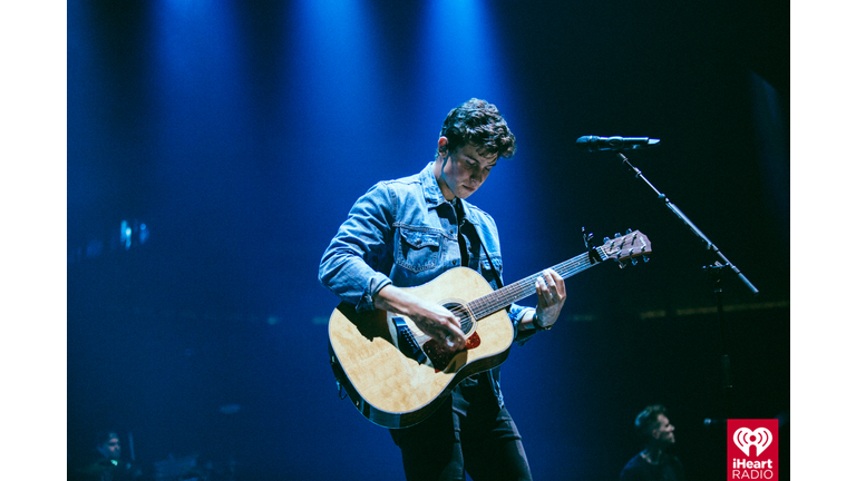 Shawn Mendes performs during the Illuminate World Tour