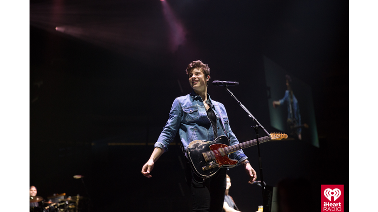 Shawn Mendes performs during the Illuminate World Tour