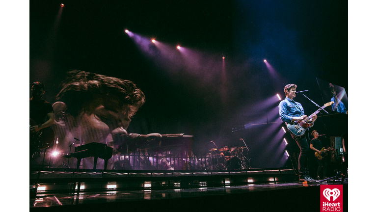 Shawn Mendes performs during the Illuminate World Tour