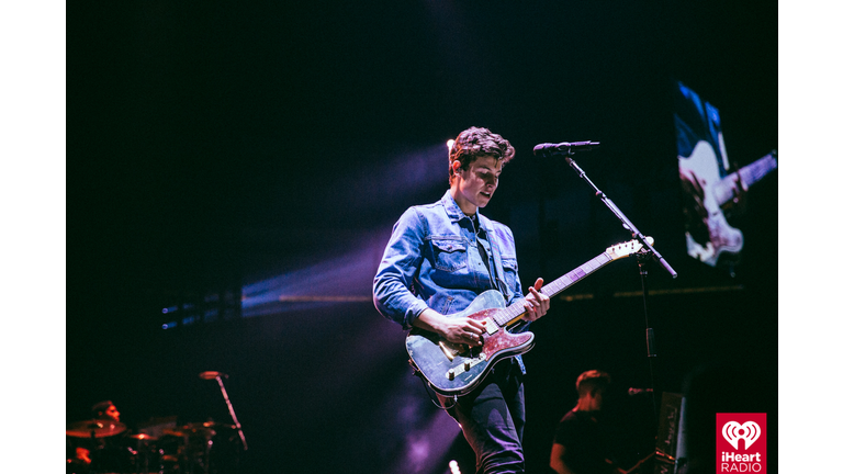 Shawn Mendes performs during the Illuminate World Tour