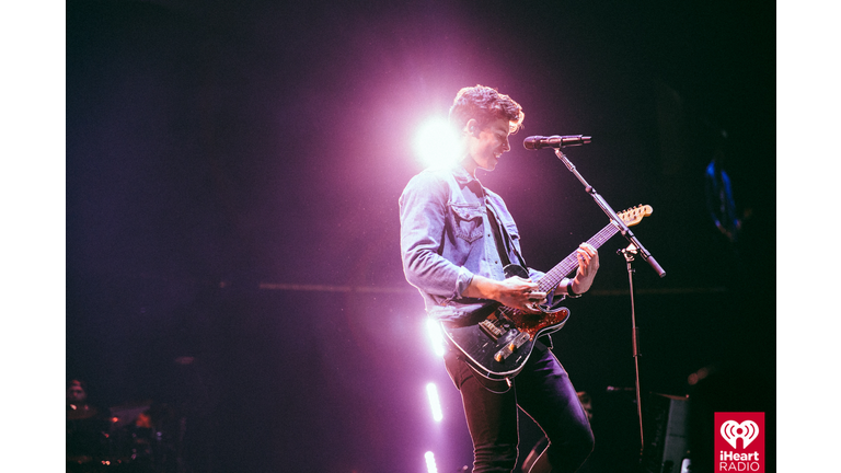 Shawn Mendes performs during the Illuminate World Tour