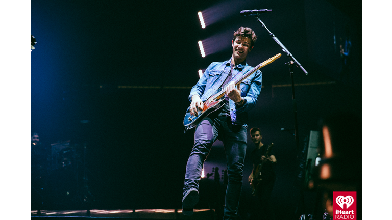 Shawn Mendes performs during the Illuminate World Tour