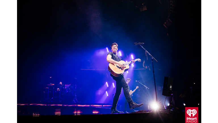 Shawn Mendes performs during the Illuminate World Tour