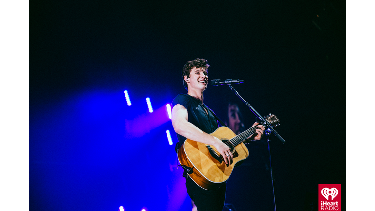 Shawn Mendes performs during the Illuminate World Tour