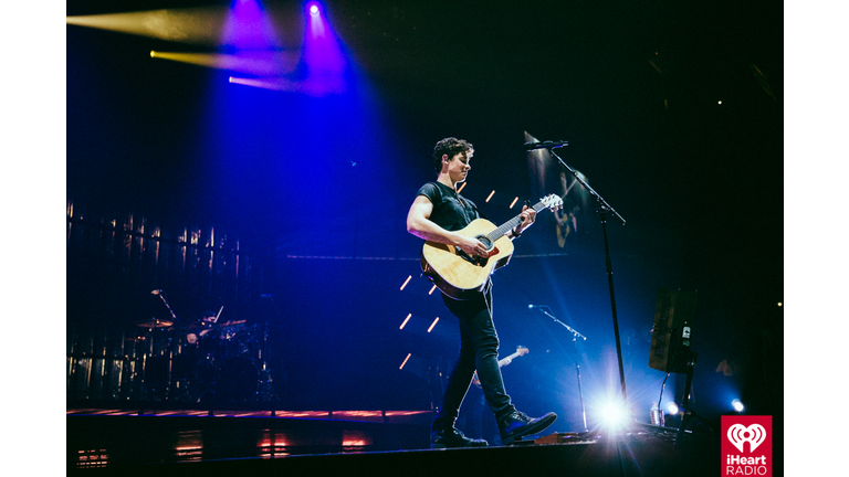 Shawn Mendes performs during the Illuminate World Tour