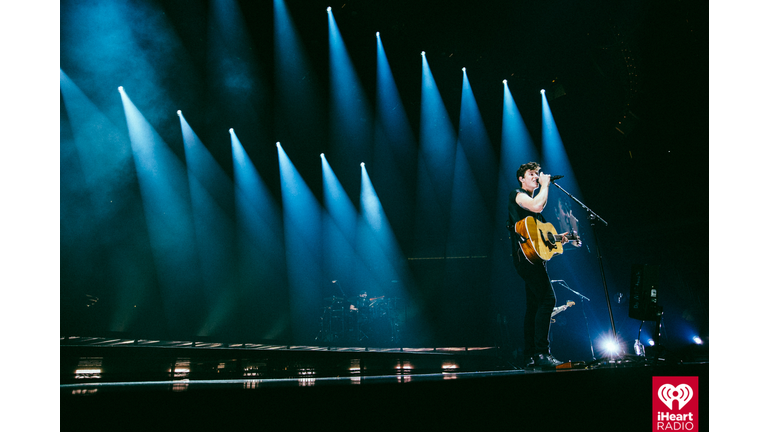 Shawn Mendes performs during the Illuminate World Tour