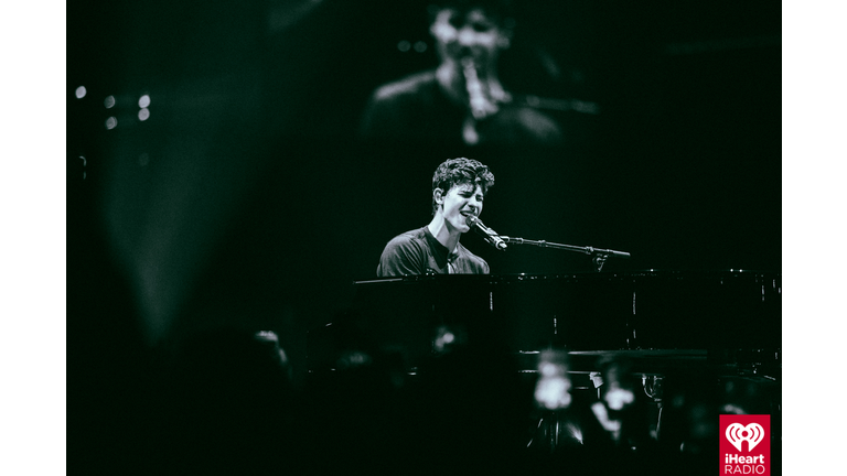 Shawn Mendes performs during the Illuminate World Tour