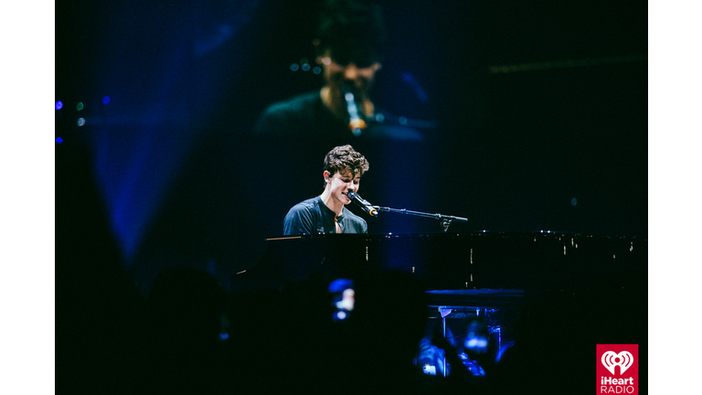 Shawn Mendes performs during the Illuminate World Tour