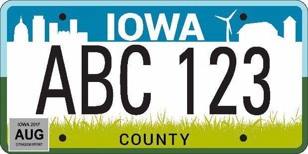 Iowa PLates