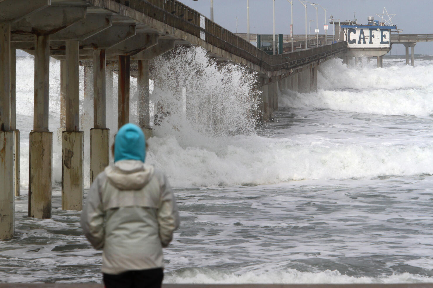 Storm hitting San Diego Getty Images