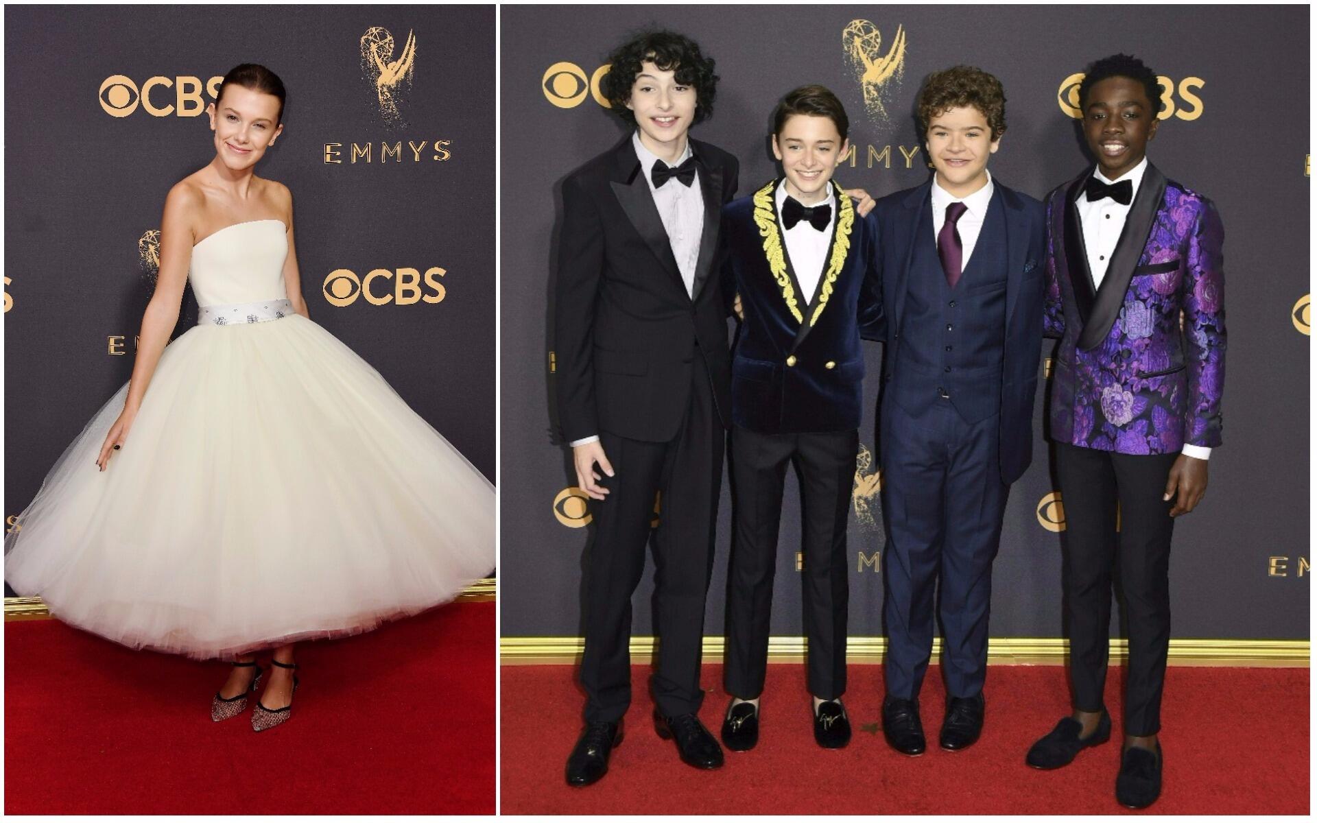 Emmys 2017: Stranger Things Kids Show on the Red Carpet