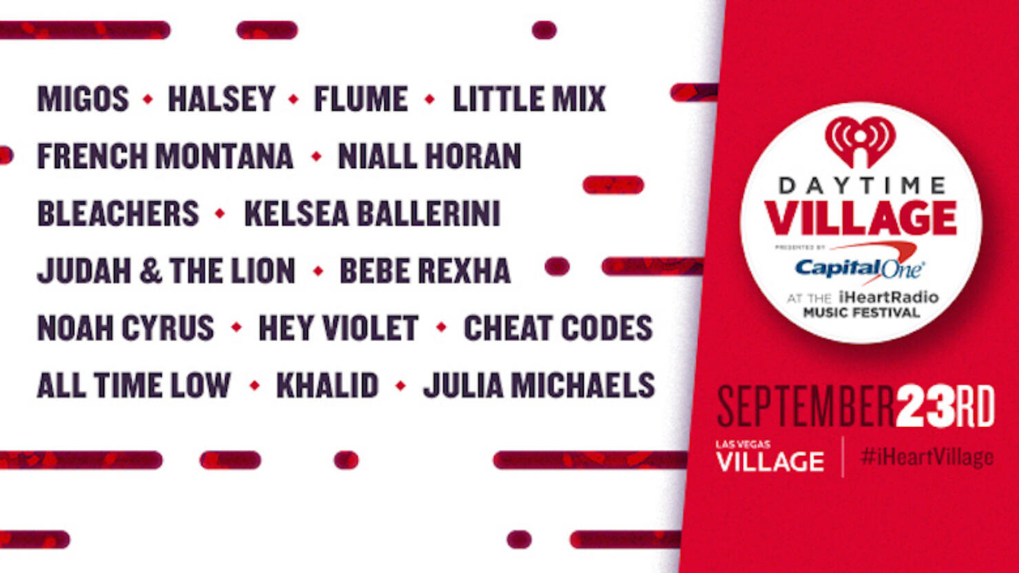 Daytime Village Lineup