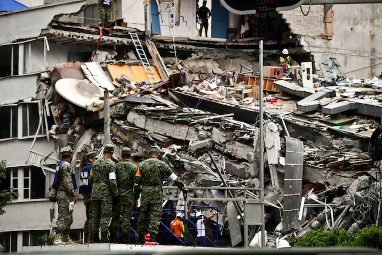 Mexico City post earthquake 